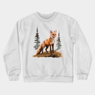 Forest Foxes Crewneck Sweatshirt